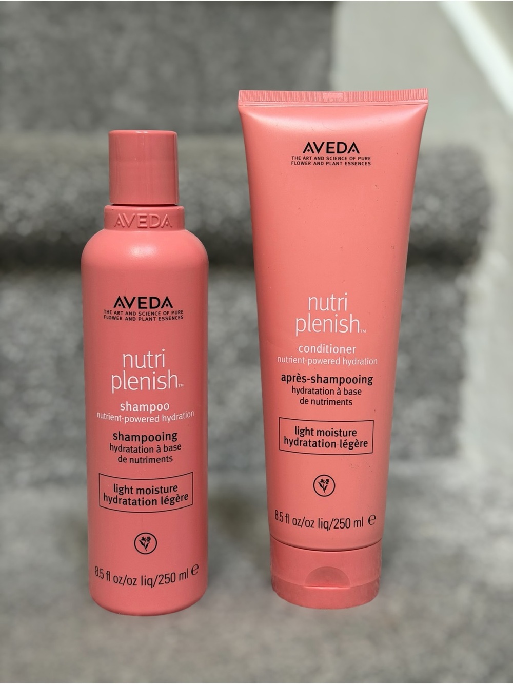 NEW Aveda Nutriplenish Light Moisture Shampoo Conditioner Set 8.5oz Hydration
